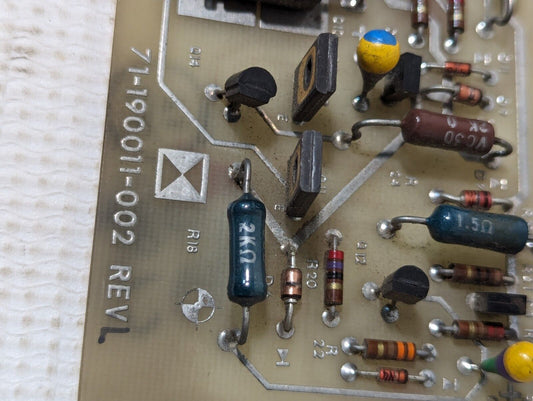 Unidentified Circuit Board 71-190011-002 REV.L w/Valuable Components