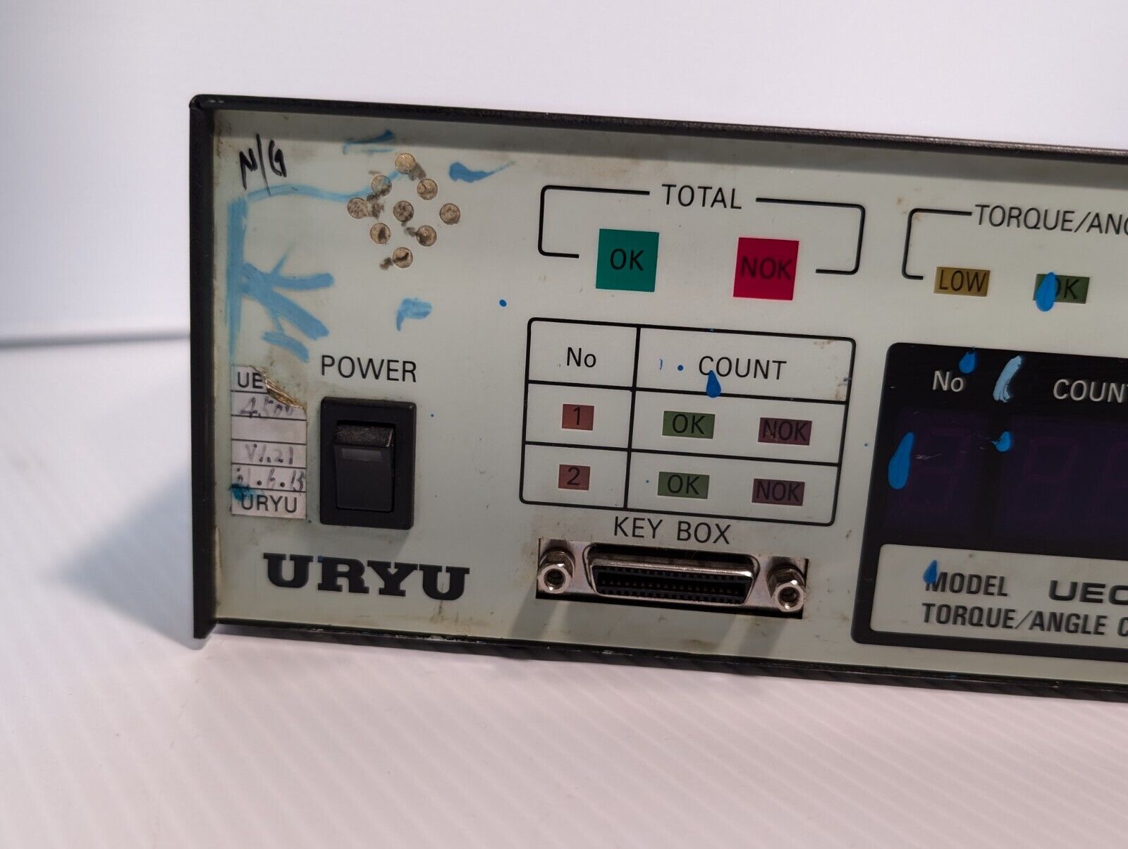 URYU UEC-4500 Torque/Angle Controller, 250VAC @ 50/60Hz, 3.15A - Free Shipping
