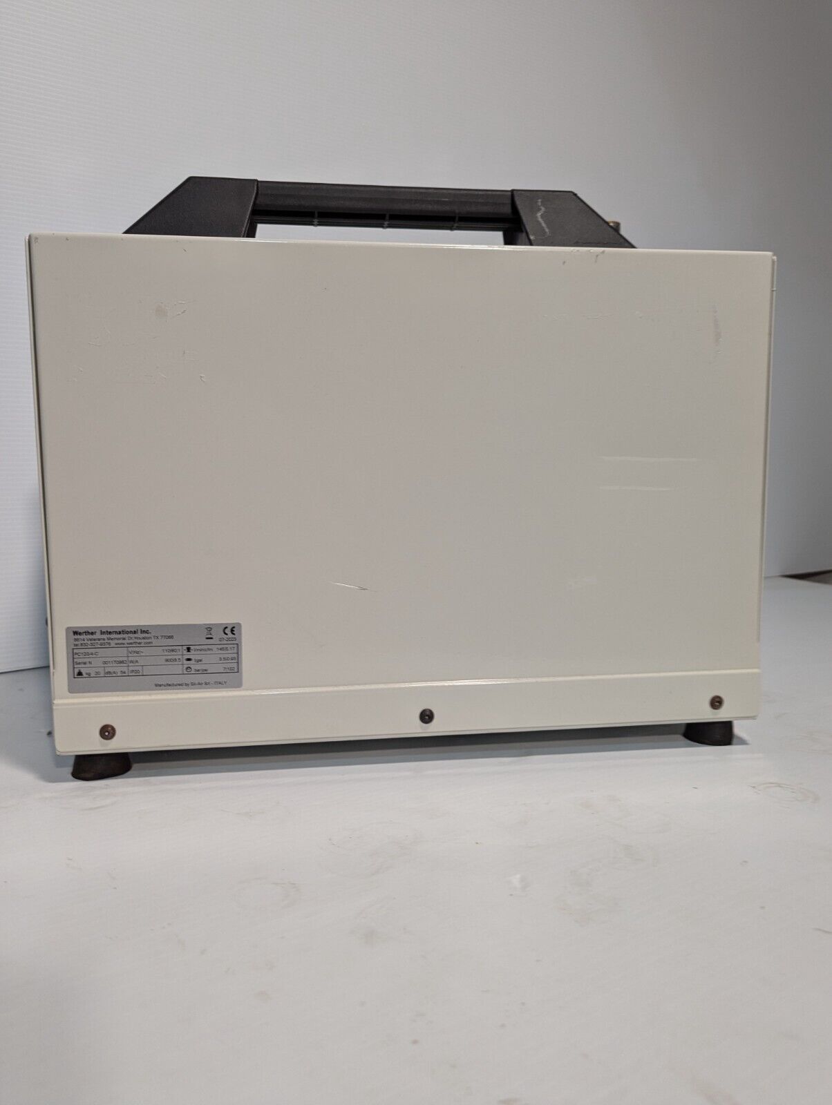 Werther International PC120/4-C Oilless Air Compressor