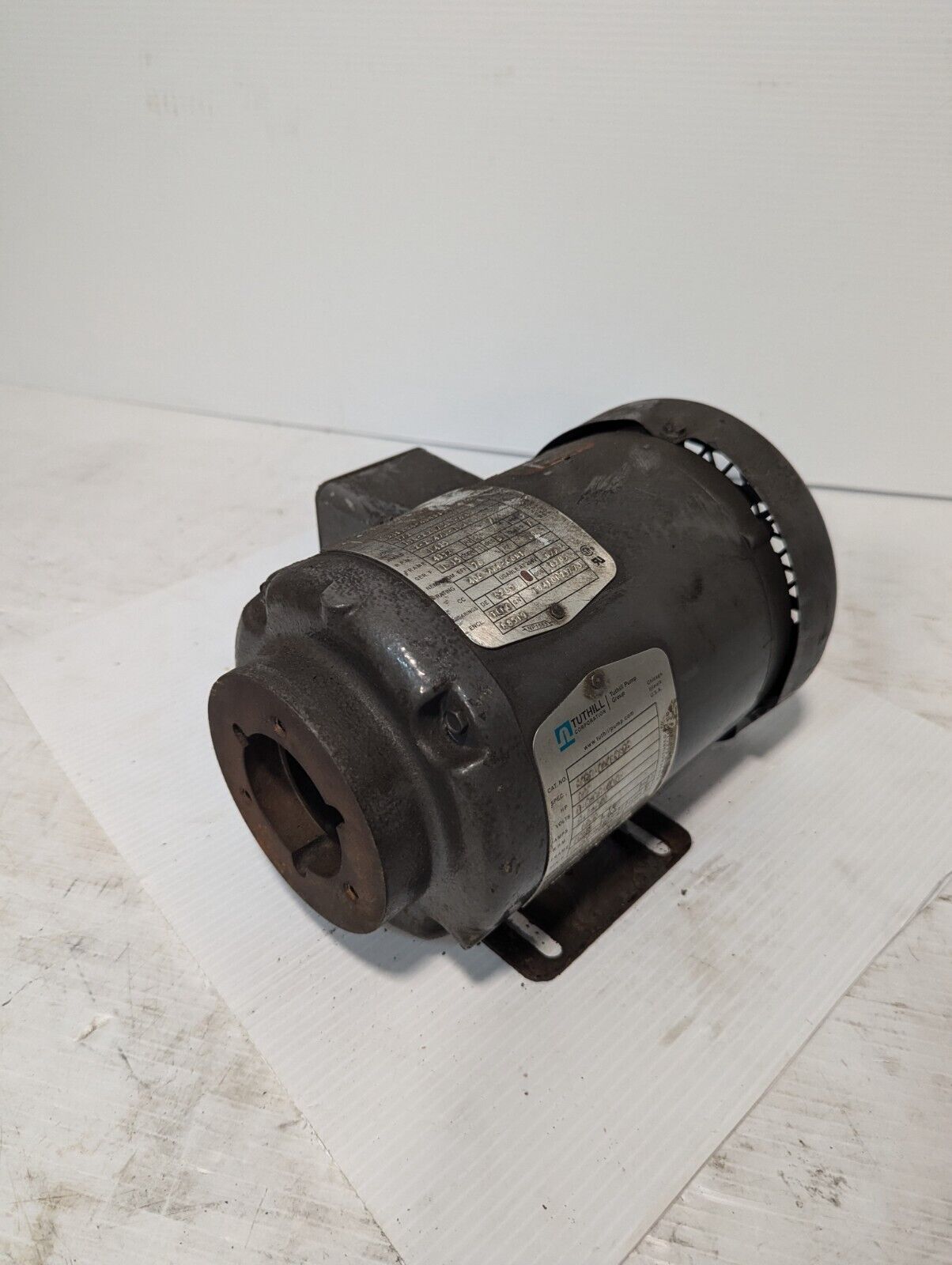 Tuthill 34G204-4696G5 AC Motor Pump, 3P, 1/2HP, 208-220/440VAC - Free Shipping