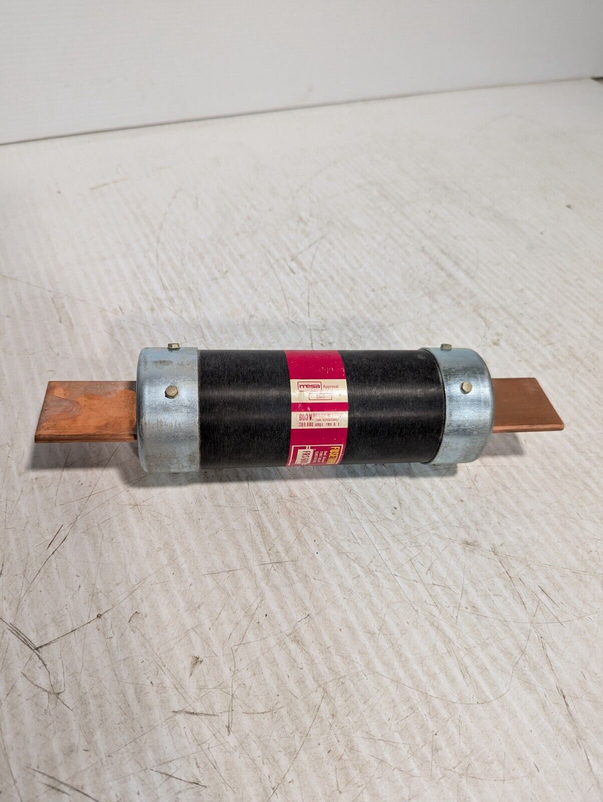 Bussmann Fusetron FRS-600 600A Dual Element Time Delay Fuse K5 - Free Shipping