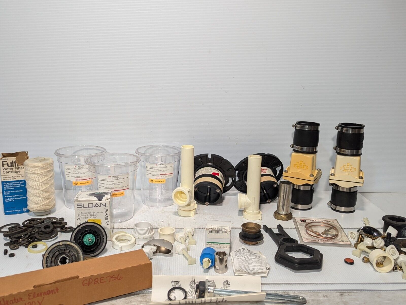 Large Assortment of Plumbing Equipment, Excellent Value - Free Shipping