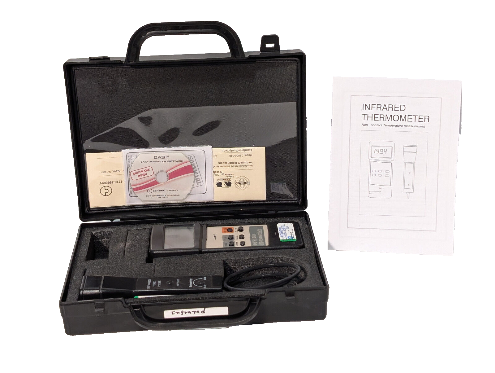 VWR Control Company 21800-018 Traceable Infrared Thermometer, Case, Non-Contact