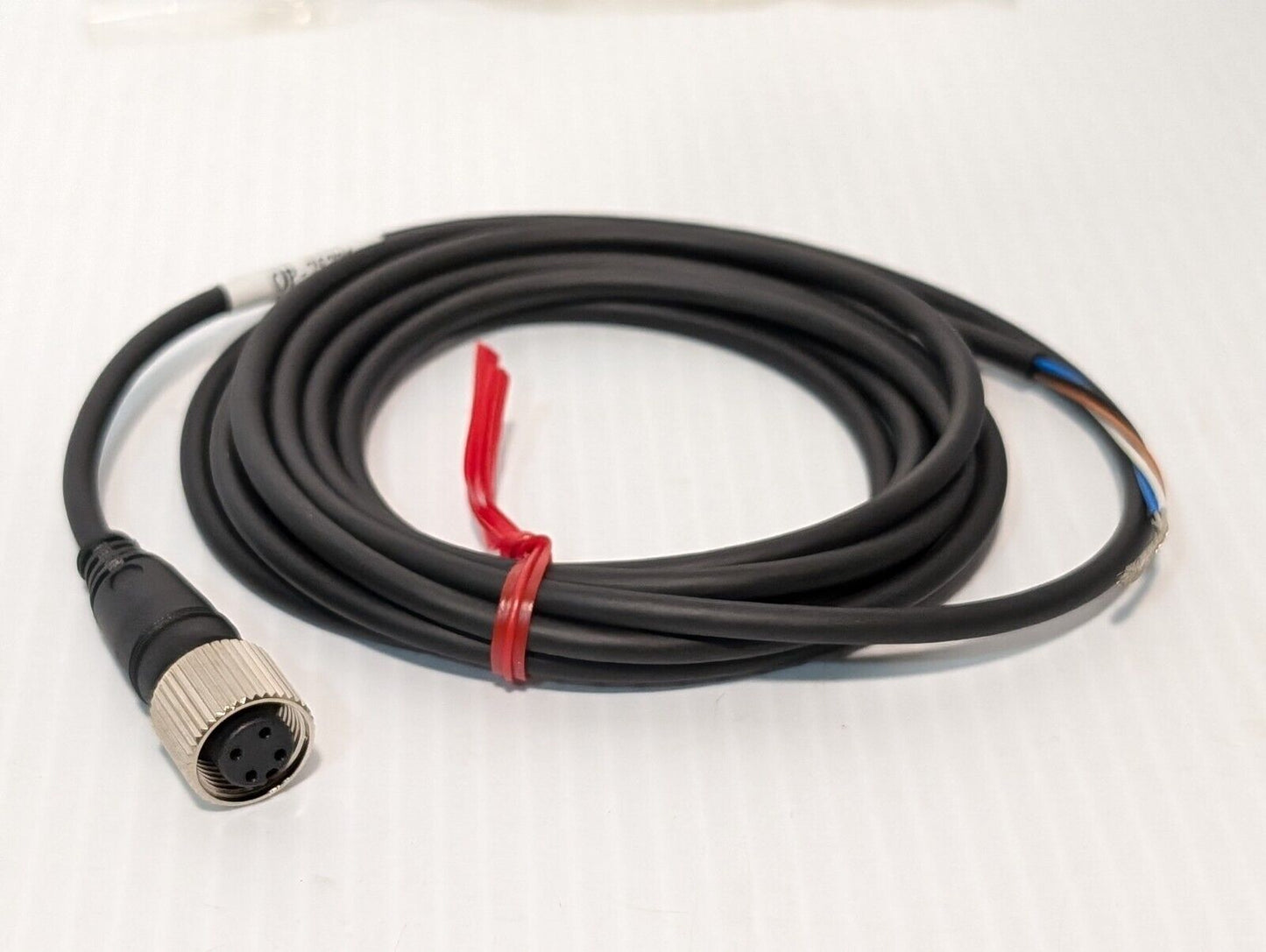 Keyence OP-75721 Connector Cable, M12 4-Pin Connector to Loose Wires - Free Ship
