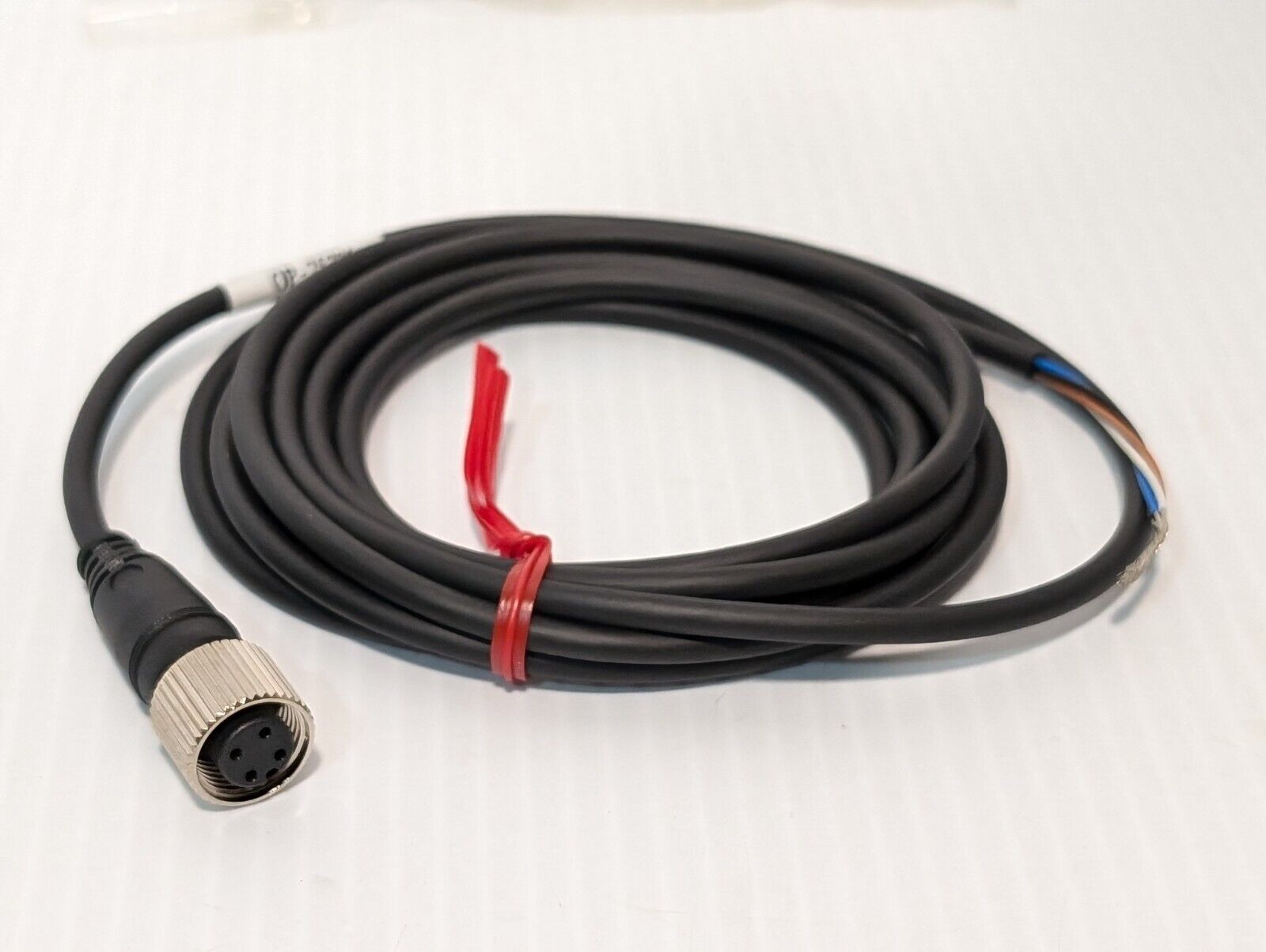 Keyence OP-75721 Connector Cable, M12 4-Pin Connector to Loose Wires - Free Ship