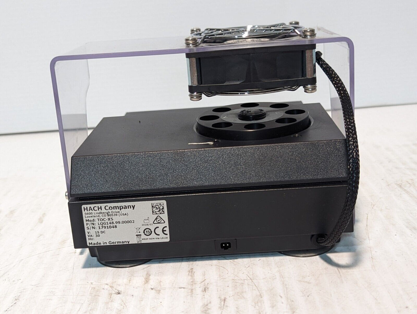 Hach LQG148.99.00002 TOC-X5 Shaker, No Power Adapter - Free Shipping