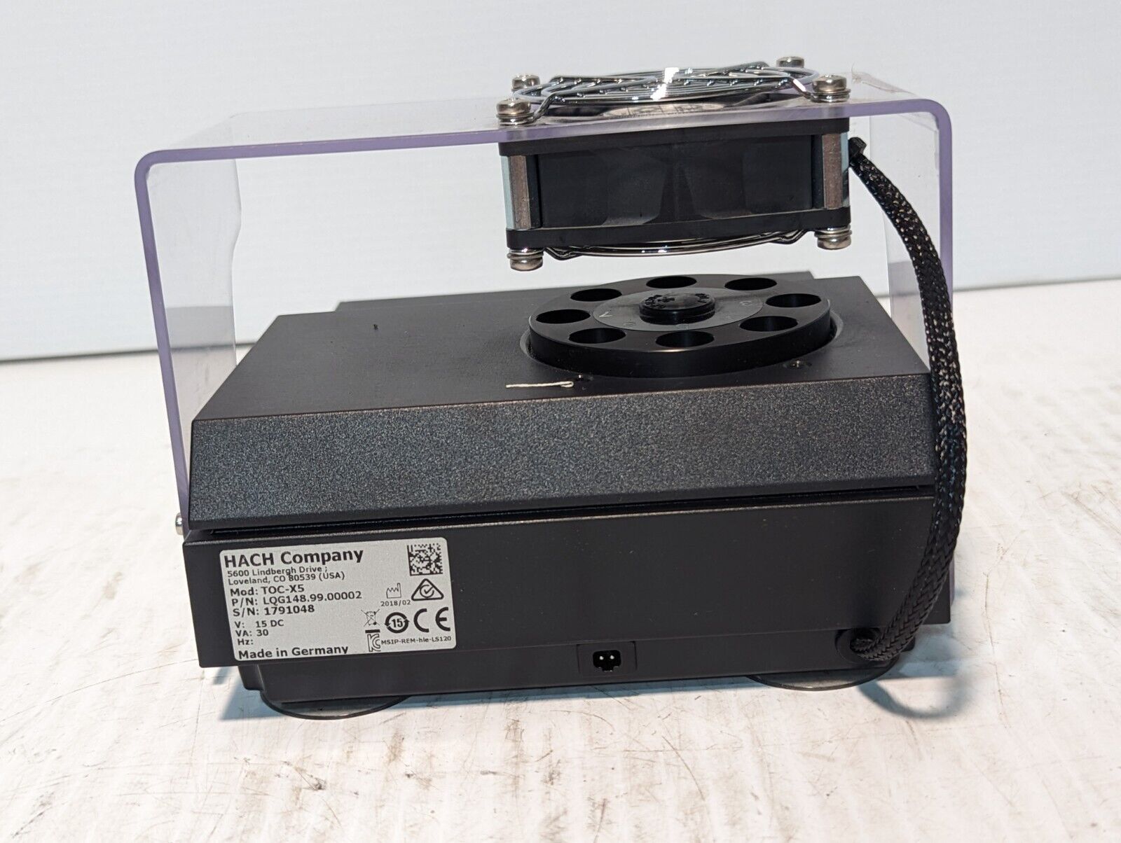 Hach LQG148.99.00002 TOC-X5 Shaker, No Power Adapter - Free Shipping