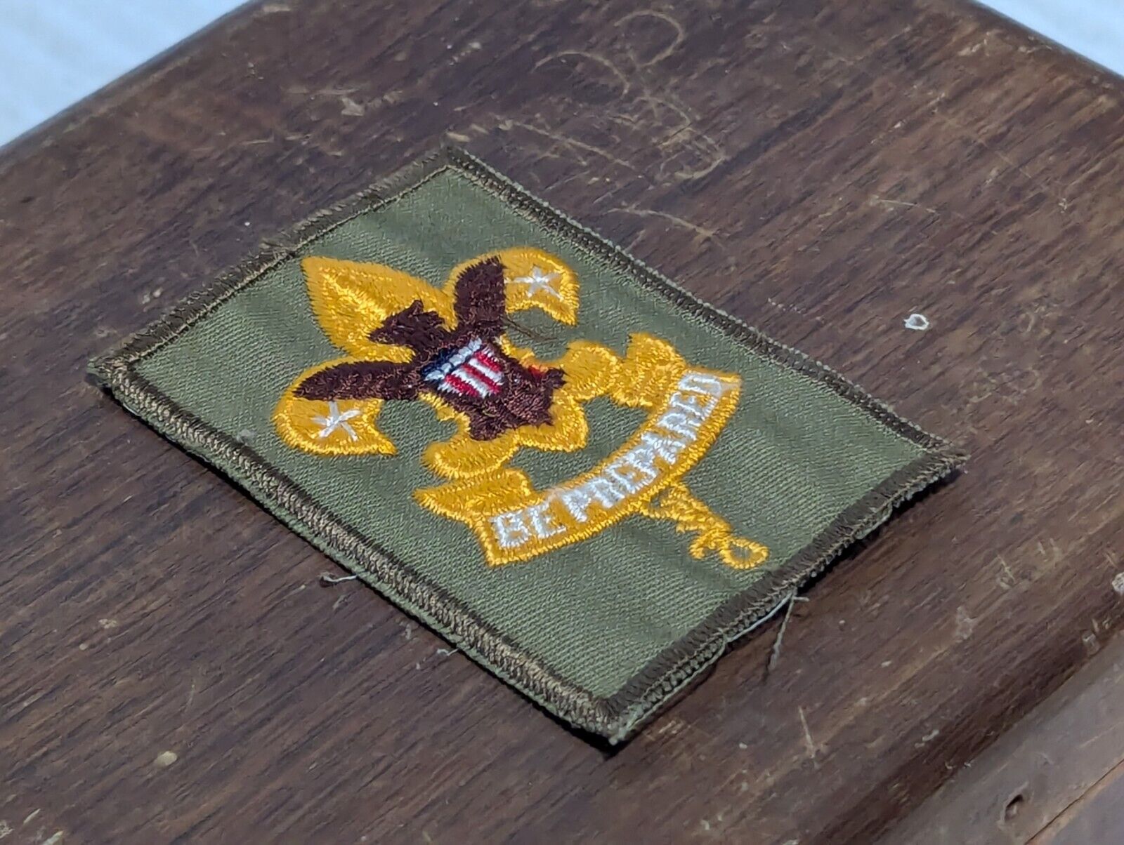 Vintage set of a Boy Scout First Class badge, rank cards, 1970's - Free Shipping