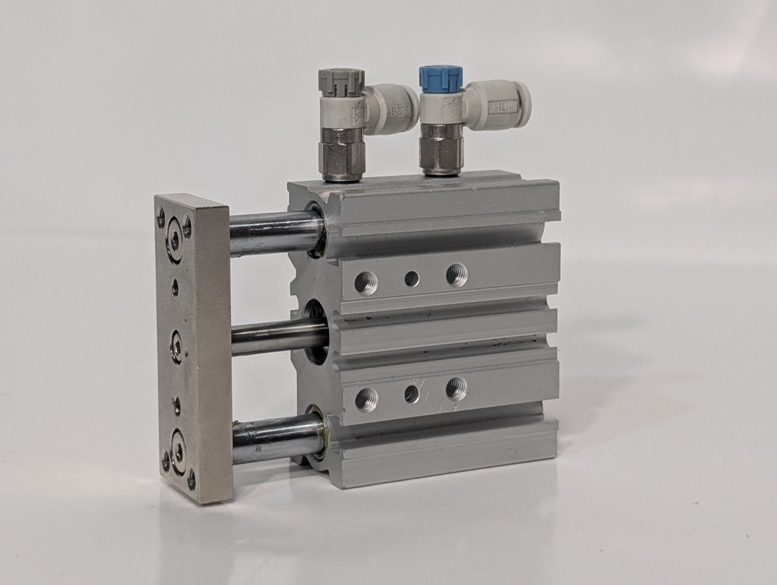 SMC MGPM12-20Z - Guided Cylinder - Slide Bearing Type, 12mm Bore, 20mm Stroke