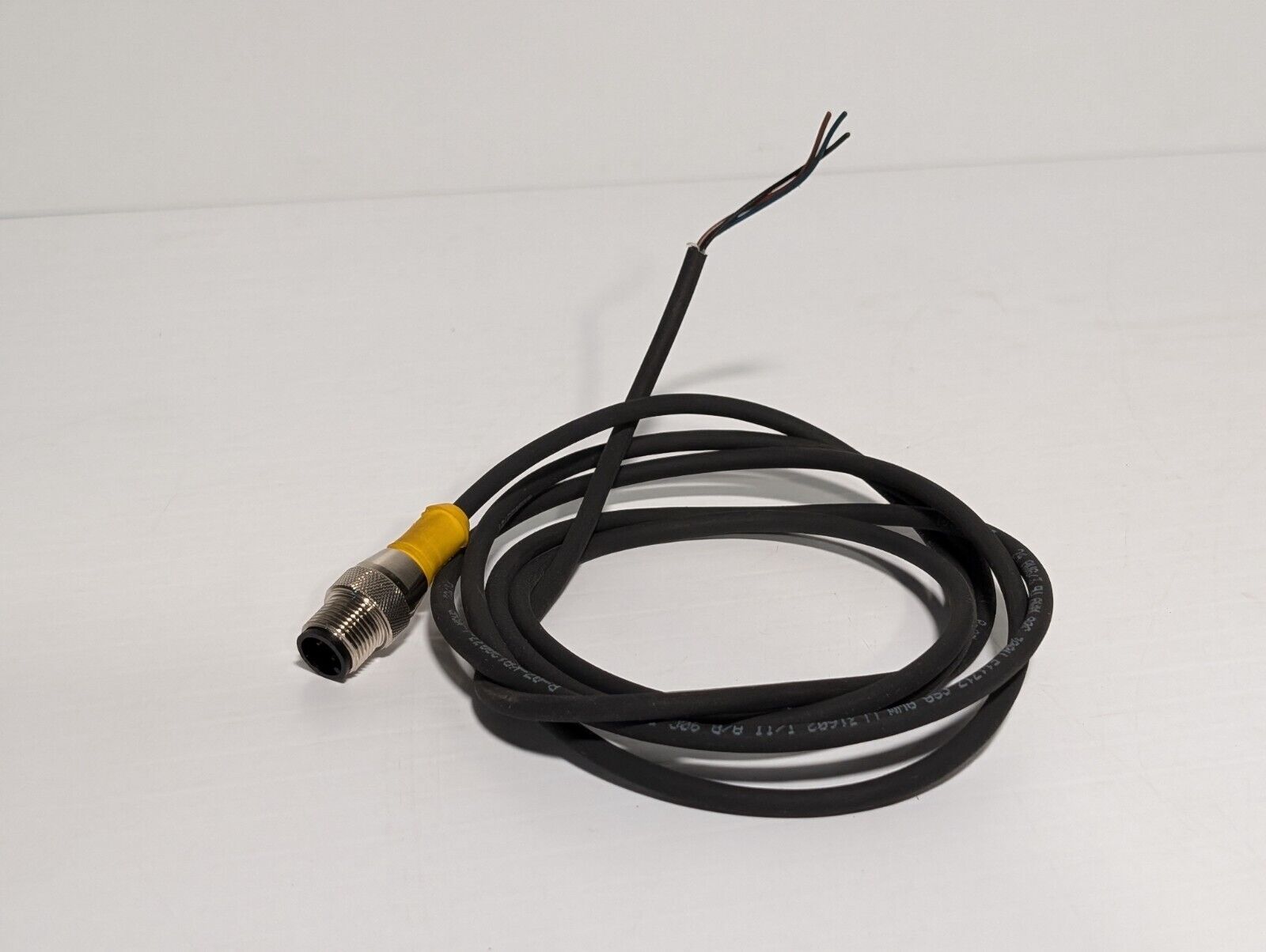 Turck RS4.4T-1 Actuator/Sensor Cordset 4 Straight Pin Male Connector