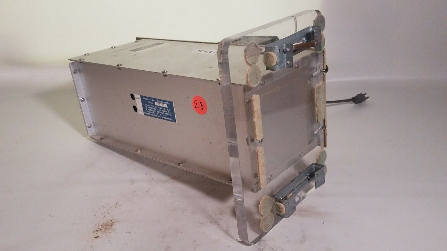 Turner Designs Fluorometer model 10-000, 115/230VAC