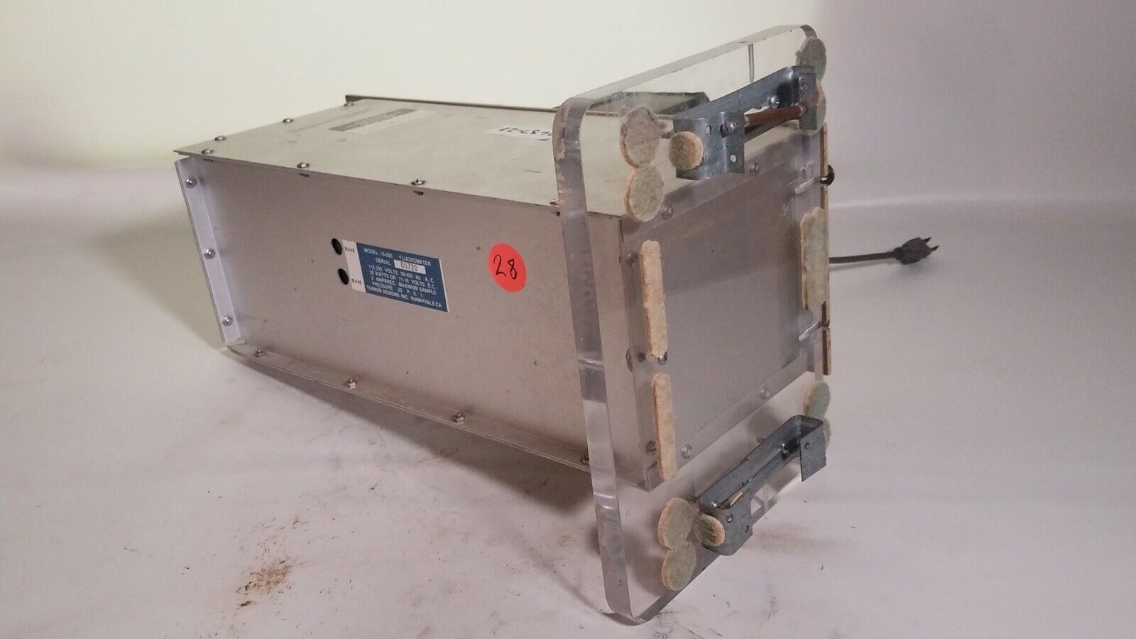 Turner Designs Fluorometer model 10-000, 115/230VAC