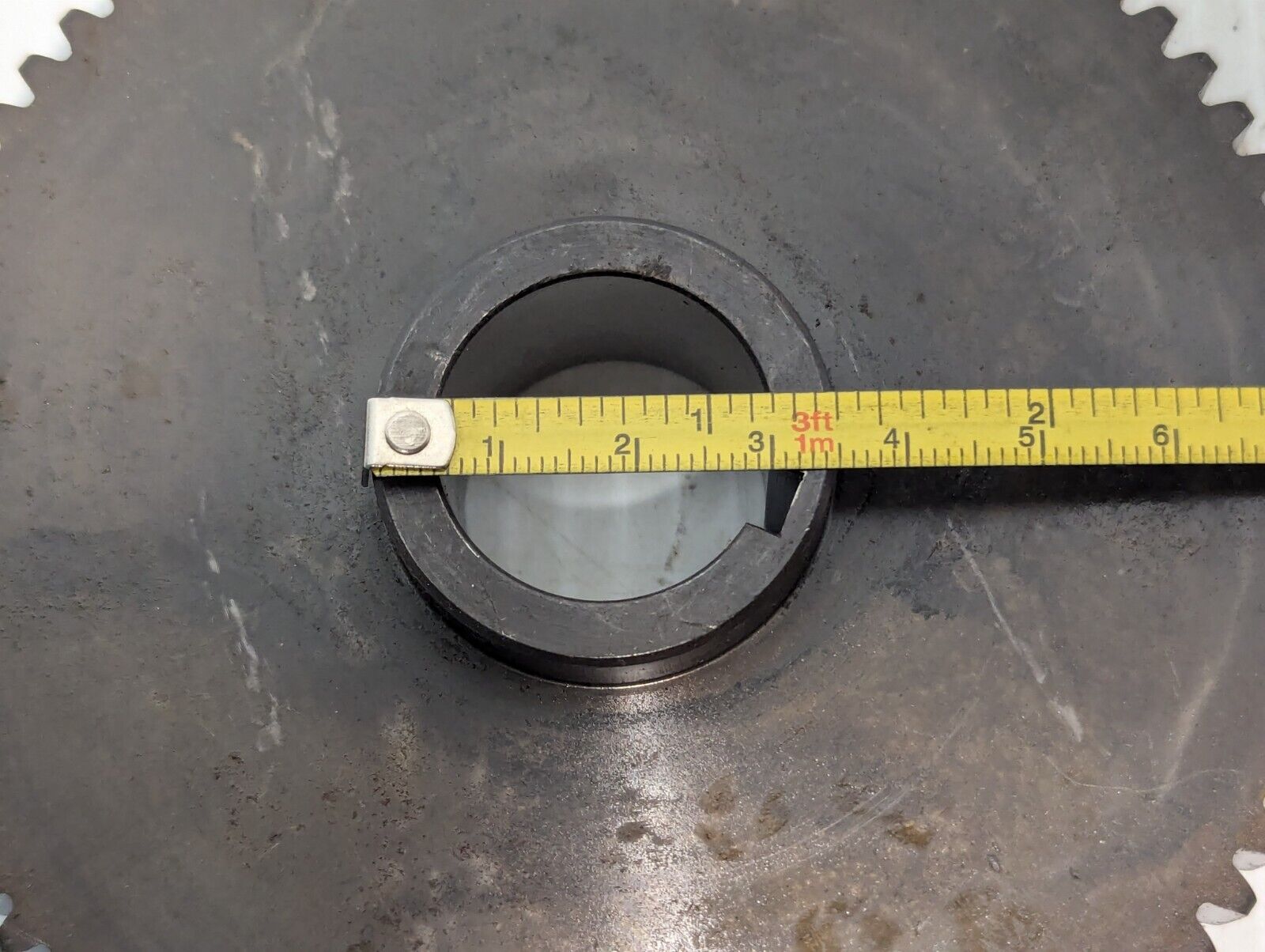 72 Tooth Sprocket Gear With 1" Notched Bore 4 5/8" Diameter - Free Shipping