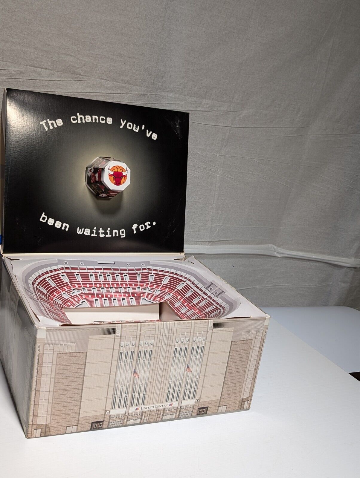 United Center Replica Stadium Chicago Bulls Blackhawks DNC Fold-Out