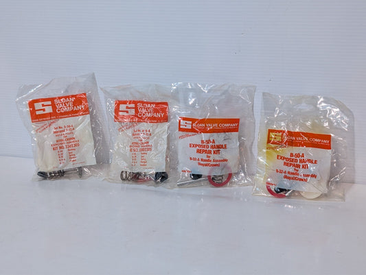 (4) SLOAN B-50-A Flush Valve Handle Repair Kit