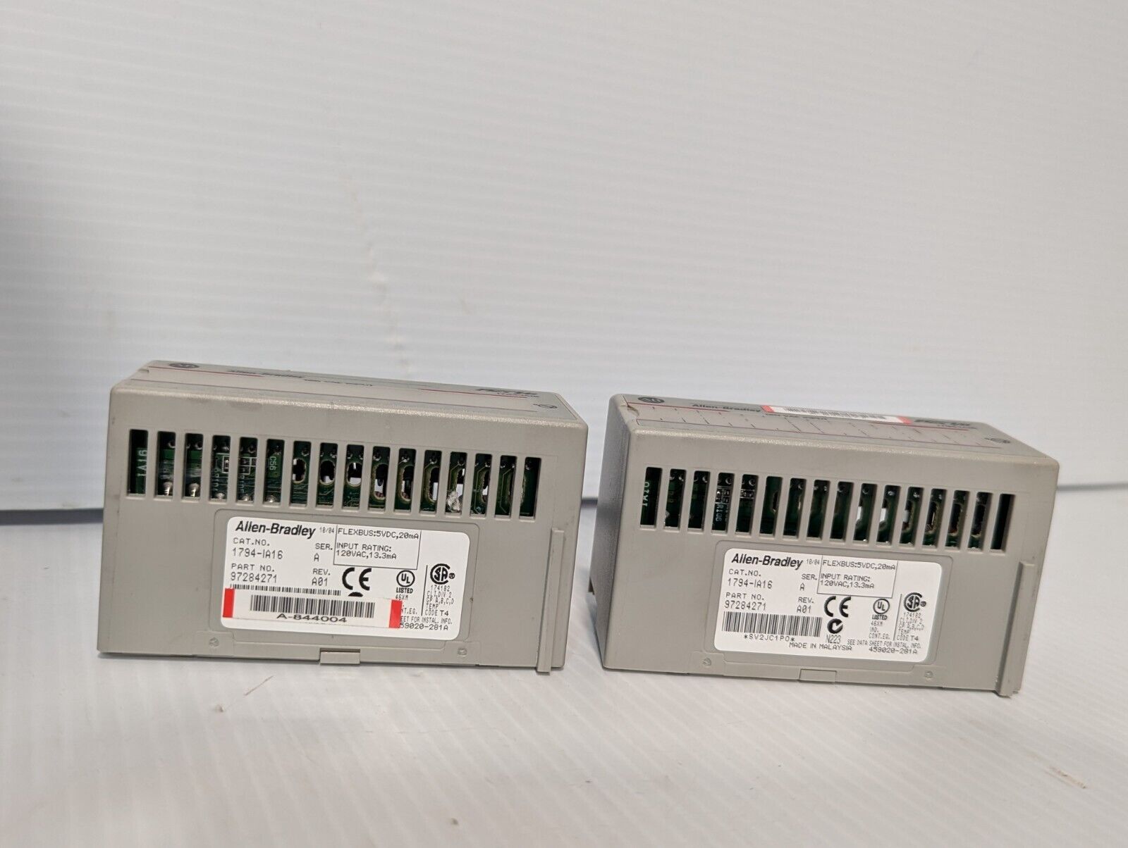 Allen Bradley 1794-IA16 SER A Flex I/O 120VAC Input Module 1794IA16 - Free Ship