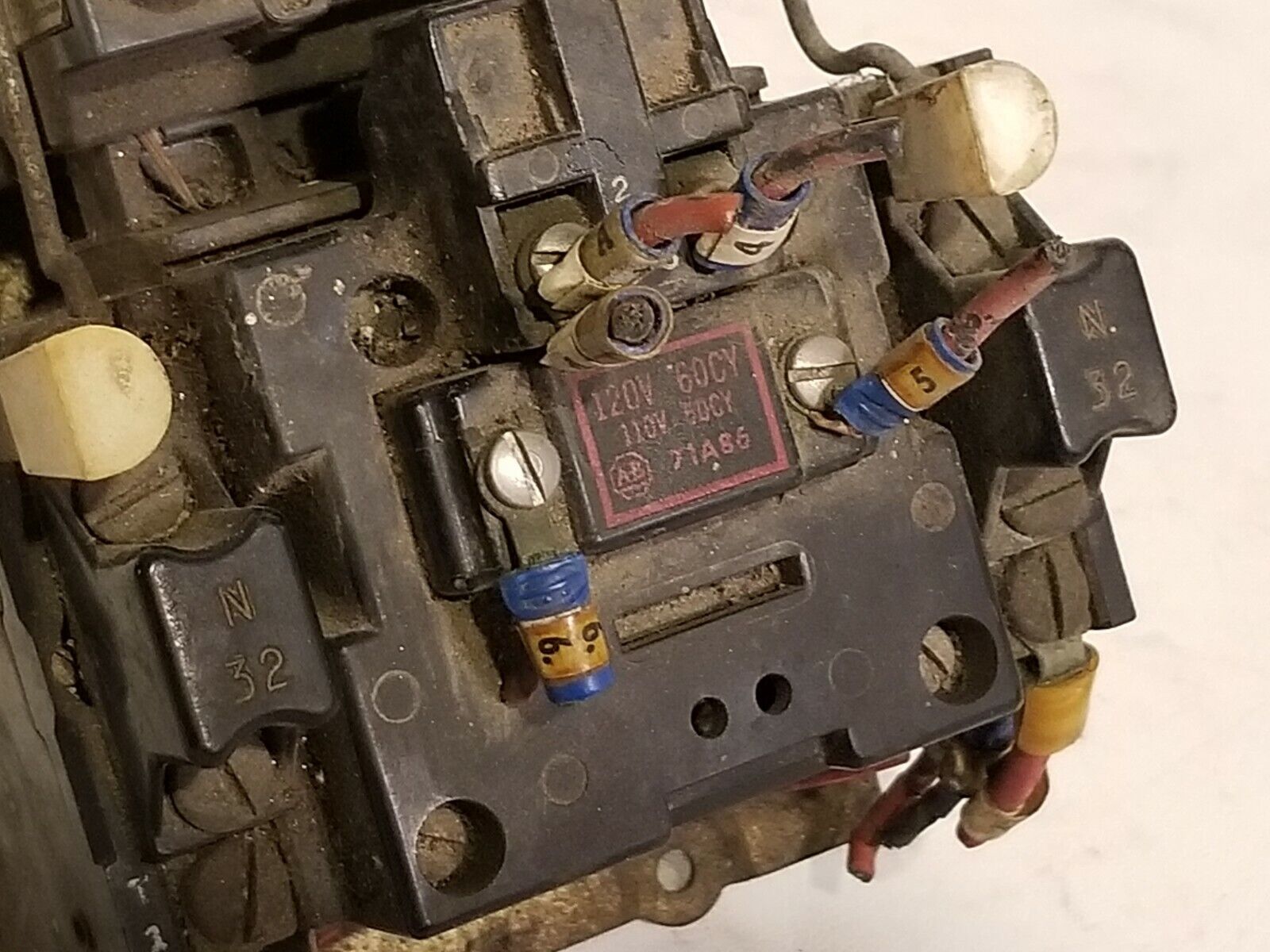 Allen Bradley 709BOD K Motor Starter 110-550V 2-10HP Size 1, 110/120V 71A86 Coil