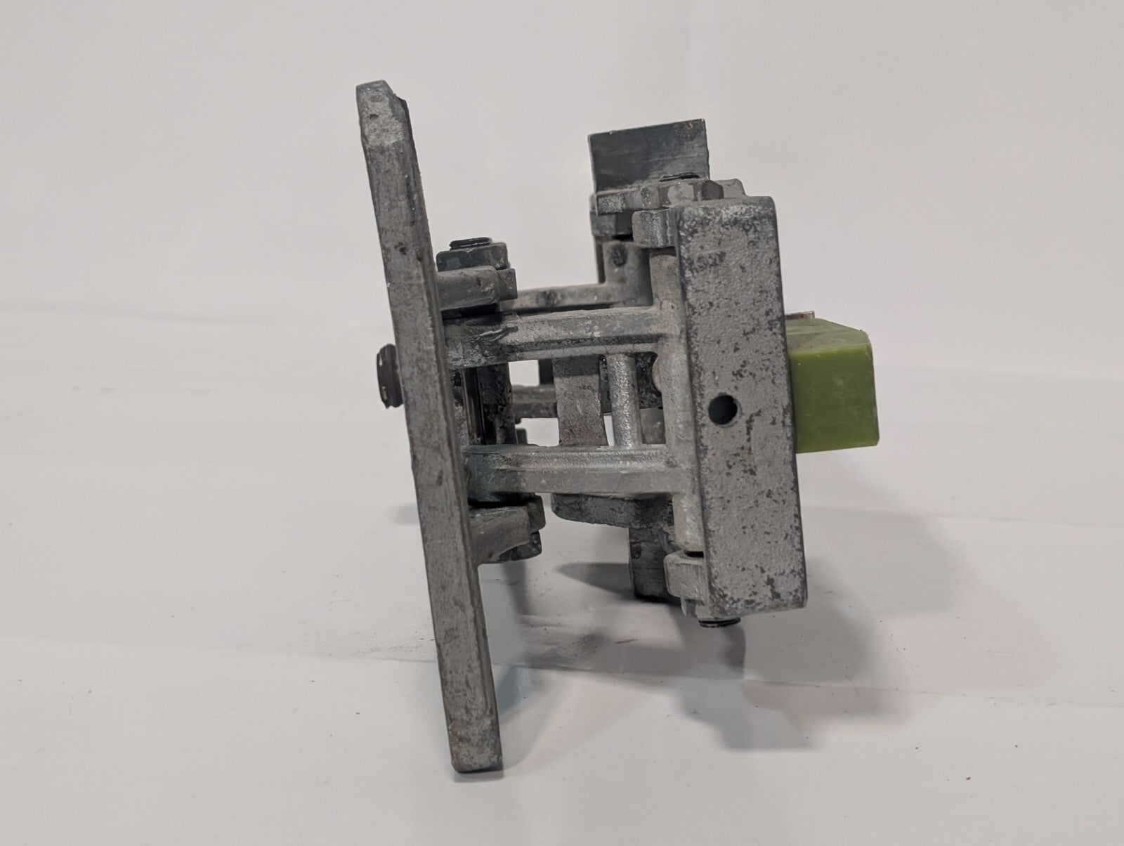 Used Adjusting Conveyor Bracket as shown, from Jelly Belly fruit snack line