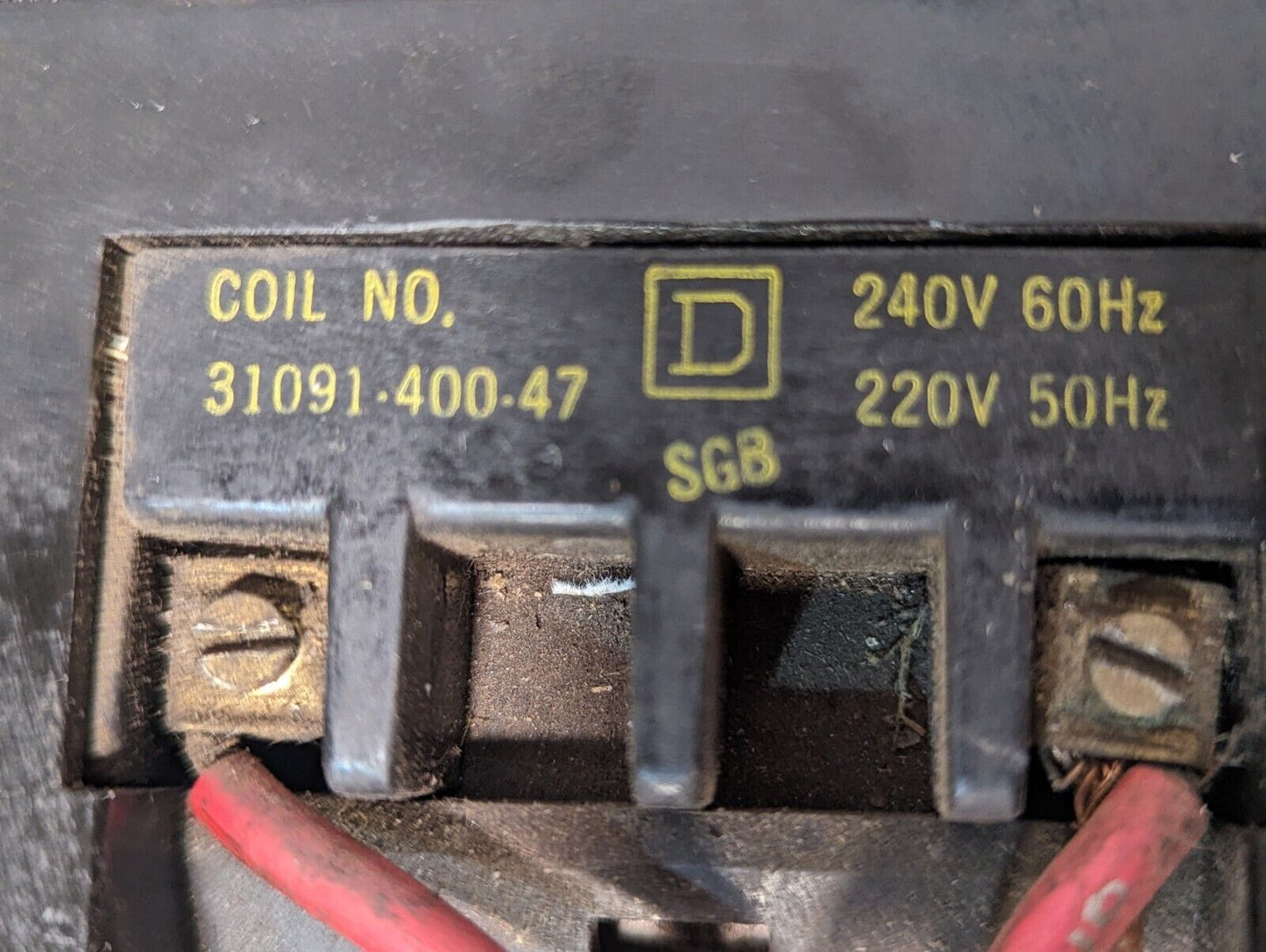 Square D 8536SFG-1 NEMA Size 4 Motor Starter, 135/150A 600VAC, 220/240VAC Coil