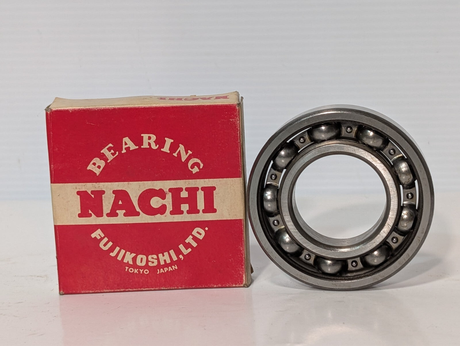 (2) Nachi 6208 X Deep Groove Radial Ball Bearings