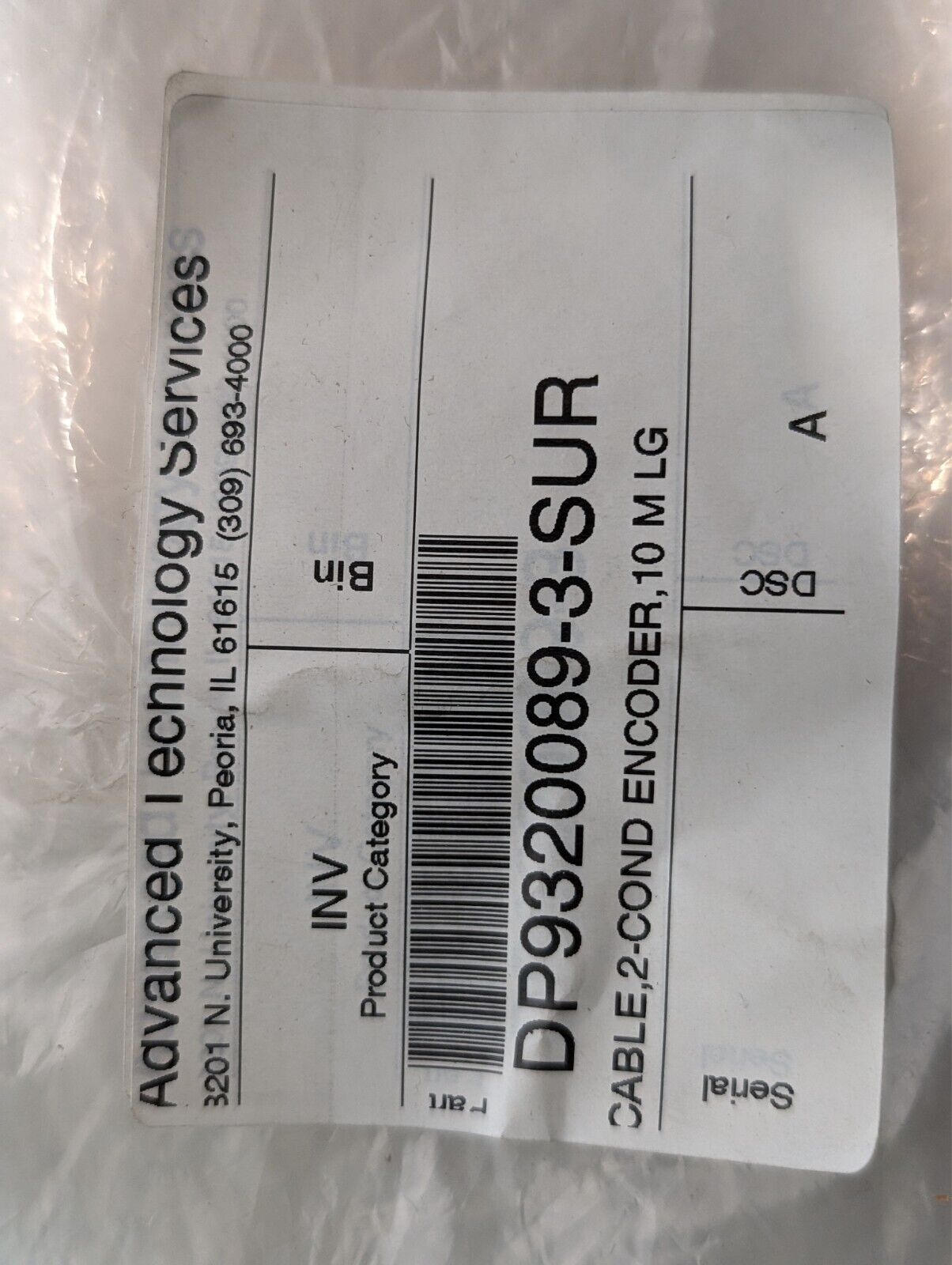 Yaskawa DP9320089-3 SGDA Encoder Cable 5M SGM SGMP Servo USA Seller - Free Ship