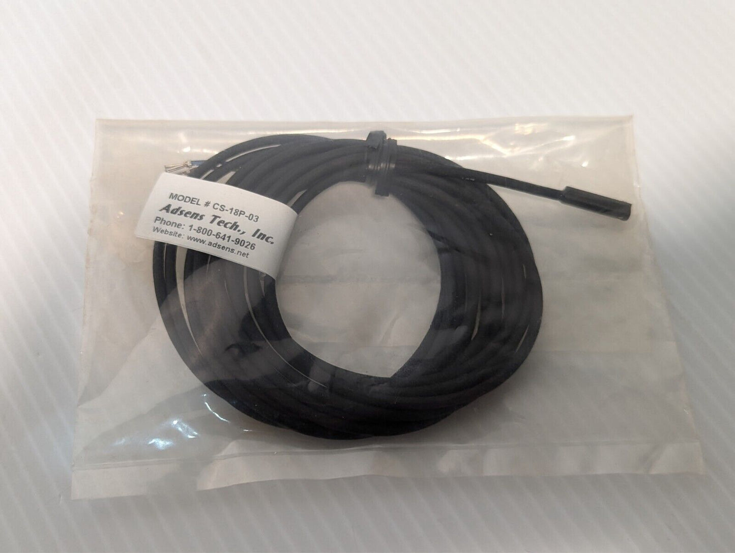 Adsens CS-18P-03 Magnetic Sensor Switch PNP 5-28 VDC - Free Shipping+Returns