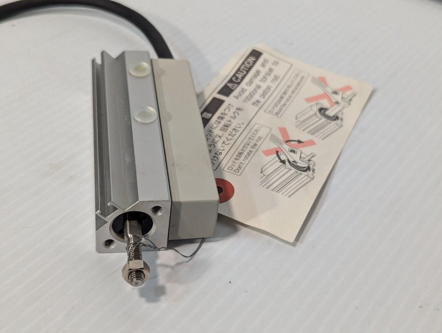 SMC CE1B12-25L Double-Acting Pneumatic Air Cylinder, 25mm Stroke, 0.07-1.0 MPa