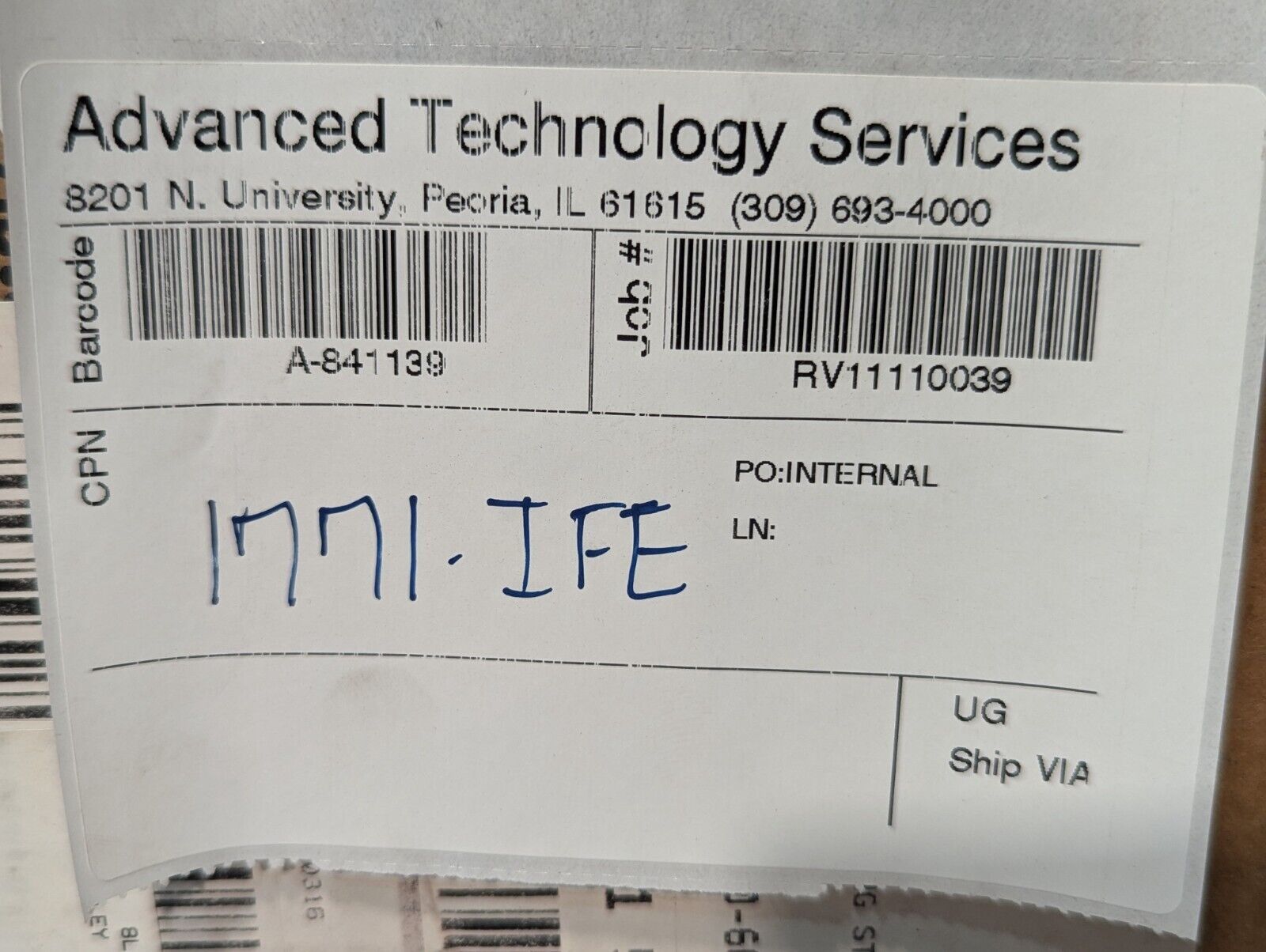Allen Bradley 1771-IFE Ser A PLC-5 16-Channel Analog Input Module - Free Ship