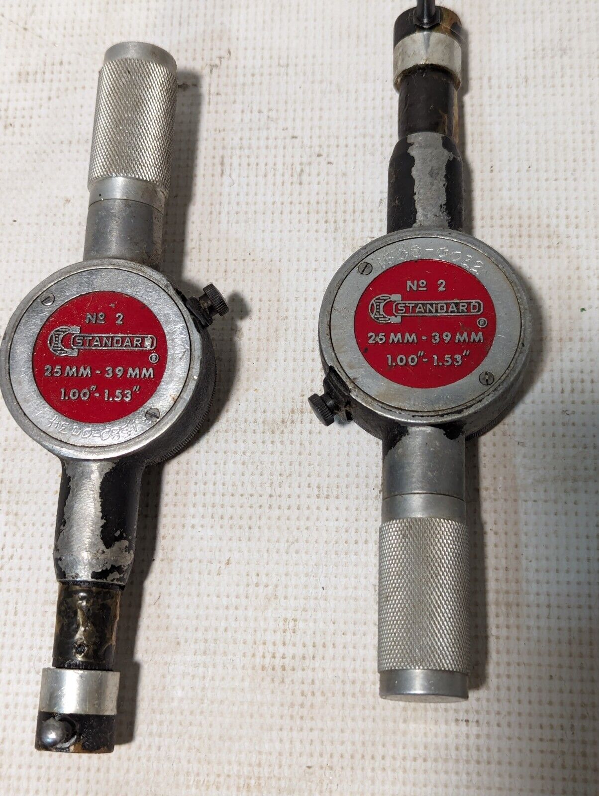 Standard No. 2 Dial Bore Gage, 1.00"-1.53" 25mm-39mm - Free Shipping