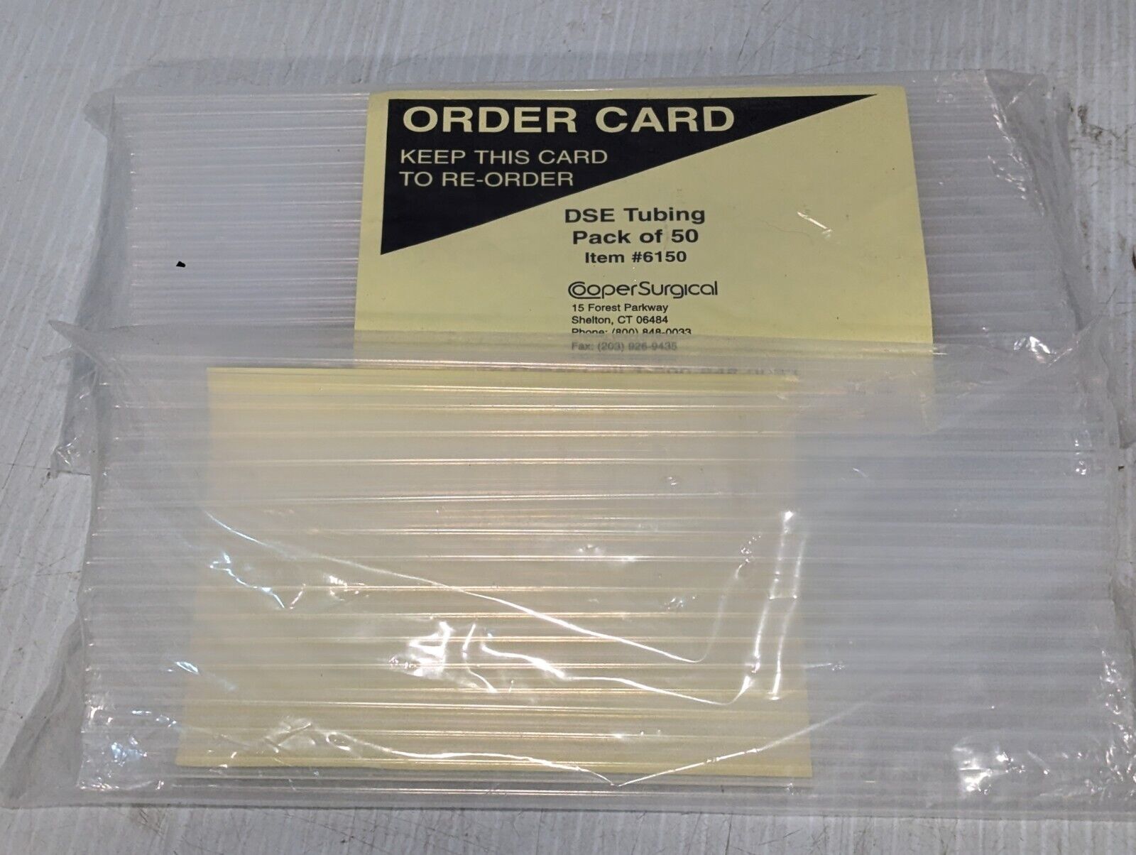 Cooper Surgical 6150 Disposable Smoke Evacuation Tubing (Pack of 50) - Free Ship