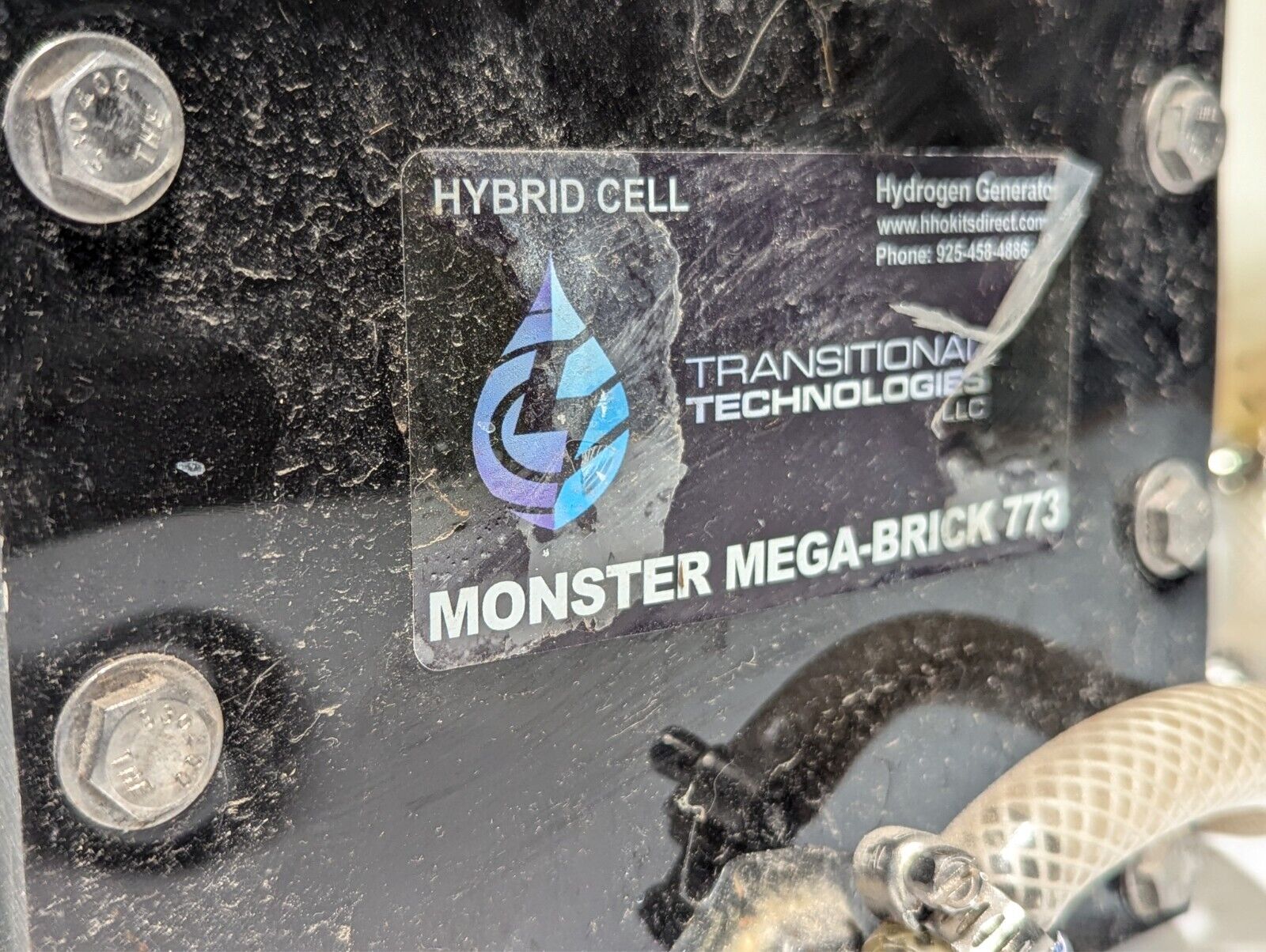 Transitional Technologies Monster Mega-Brick 773 hybrid cell hydrogen generator