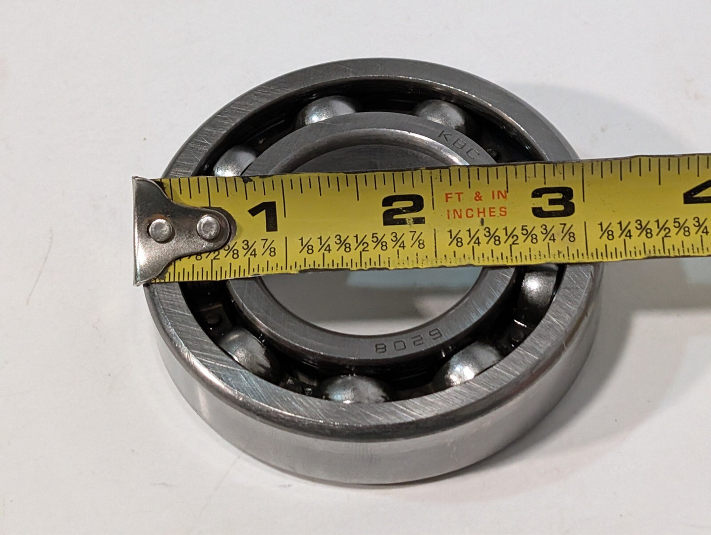 (3) KBC 6208 C3 Deep Groove Ball Bearing 40x80x18