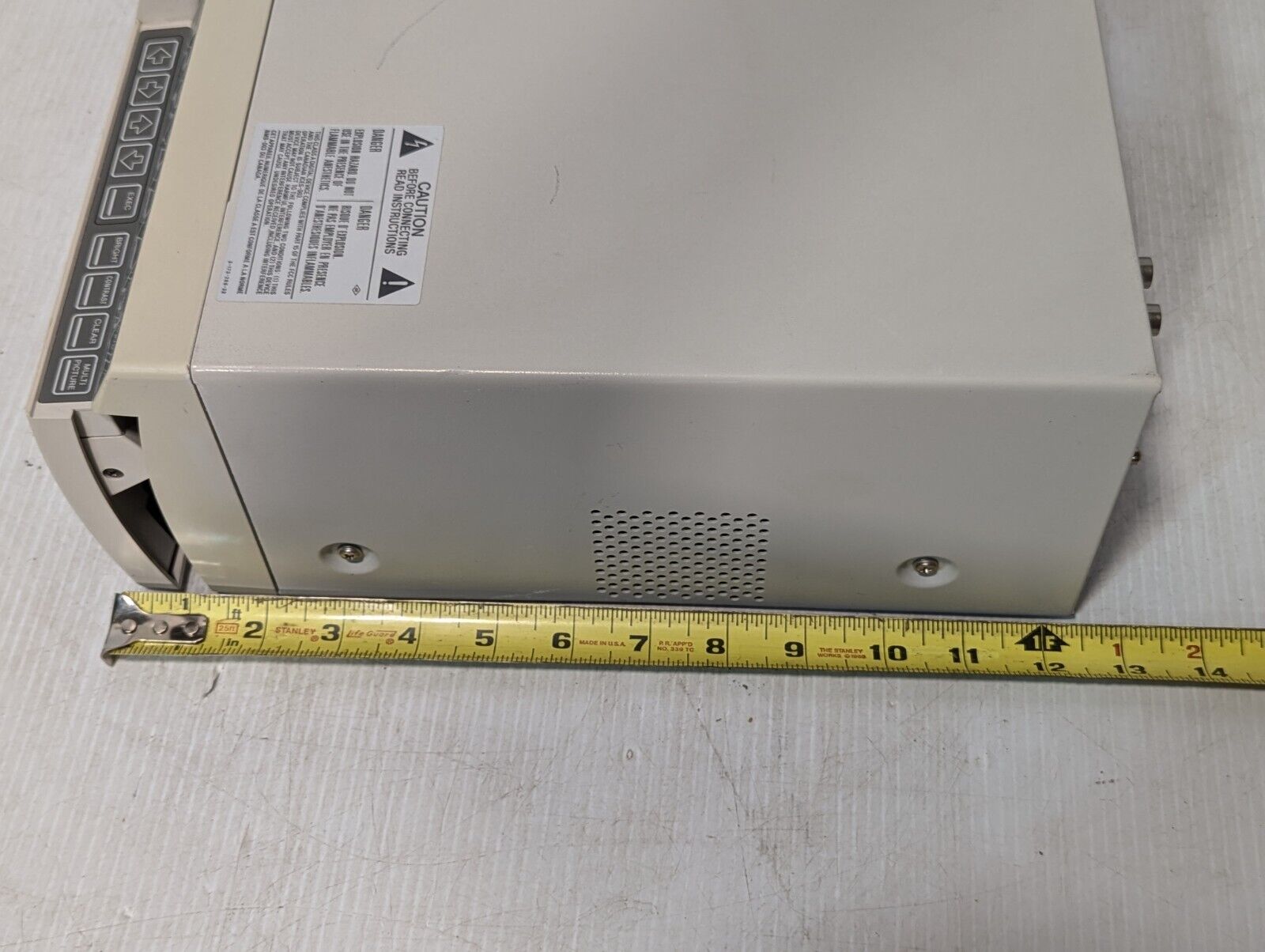 Sony Video Graphic Printer UP-980, door ajar, w/paper roll - Free Shipping