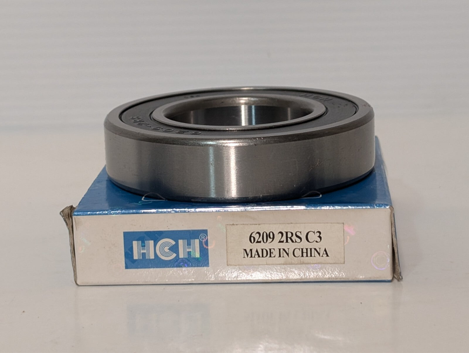 (4) HCH 6209 2RS C3 Premium Rubber Seal Ball Bearing 45x85x19mm