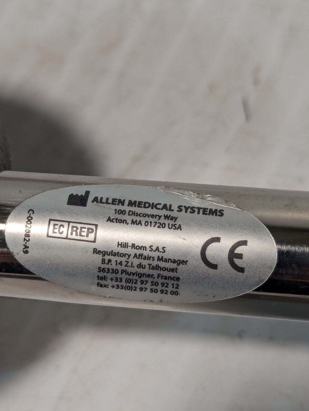 Allen Medical C-002082-A9 Leg Holder, Left - Free Shipping