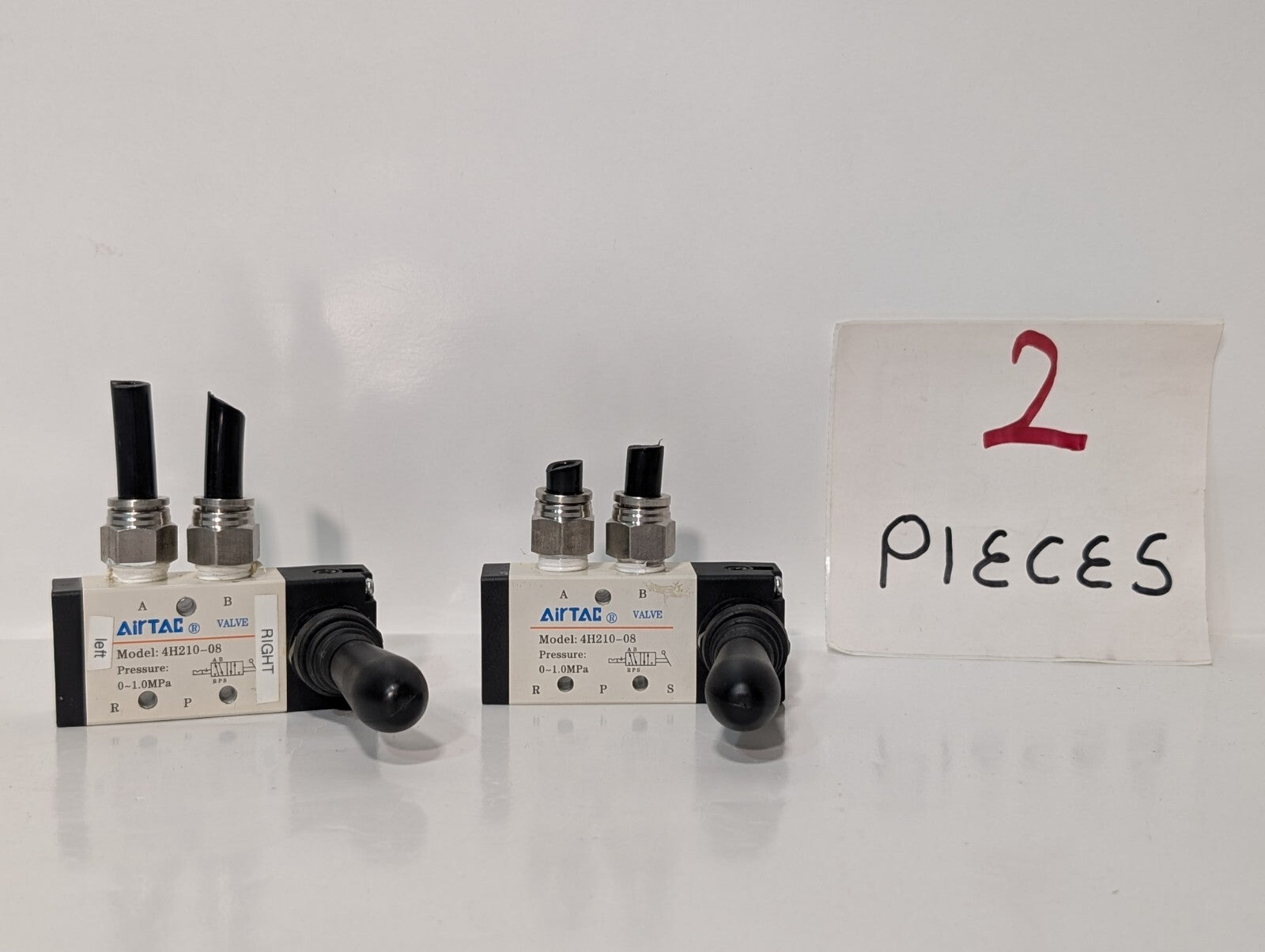 Airtac 4H210-08 5/2 Way 1/4" PT Hand Pull Lever Pneumatic Air Valve Control