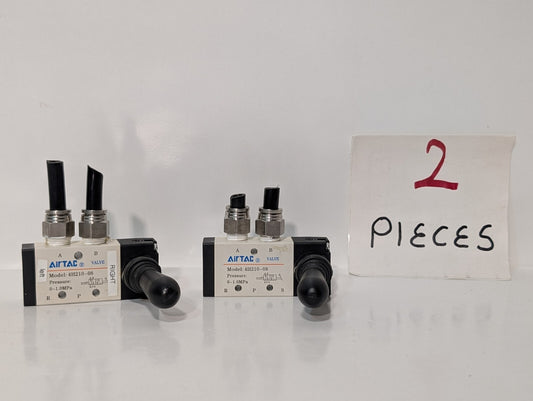 Airtac 4H210-08 5/2 Way 1/4" PT Hand Pull Lever Pneumatic Air Valve Control