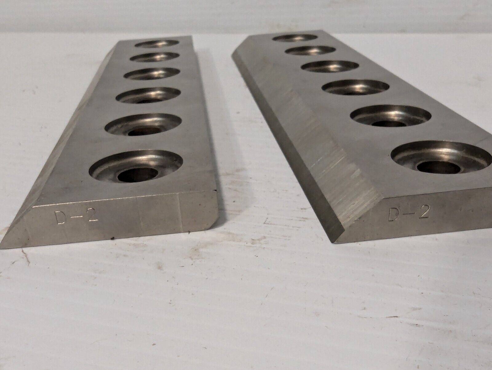 Lot of 2 Zenith Cutter D-2 Granulator Knife Blades - Free Shipping+Returns