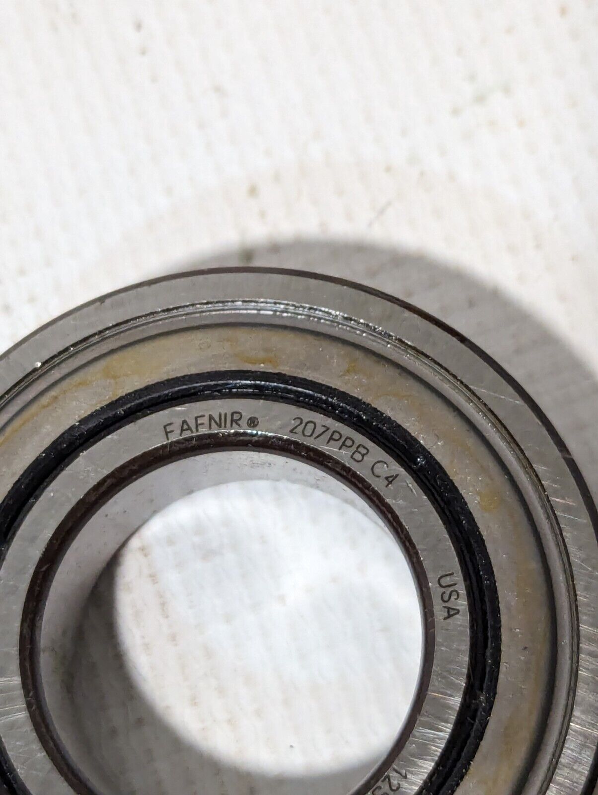 Timken (Fafnir) 207PPB Ball Bearing Double Sealed, 35mm ID, 72mm OD, 17 mm Width