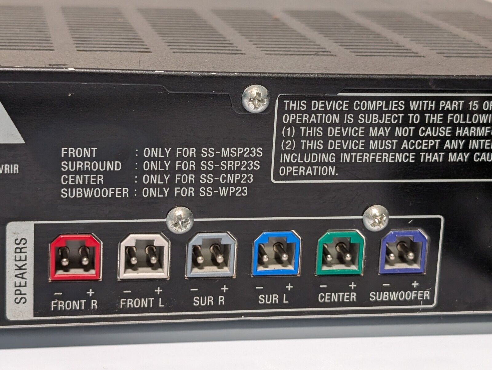 Sony STR-KS2300 S-Master HDMI Surround Sound Multi-Channel AV Receiver 