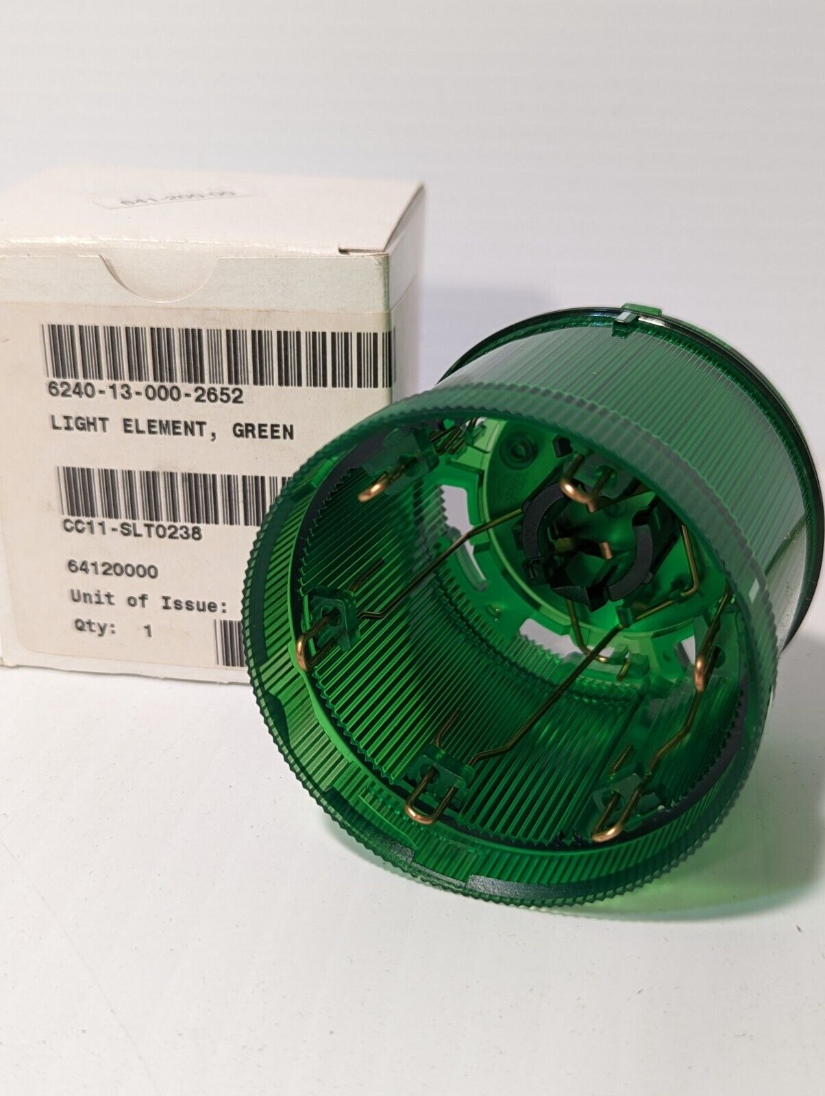 Werma 641 200 00 green, 240V LED Light Element Green - Free Shipping