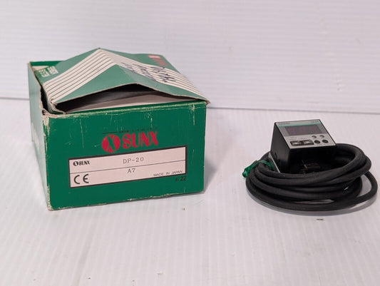 SunX DP-20 Digital Pressure Sensor, -100kPa, LED display-Free Shipping + Returns
