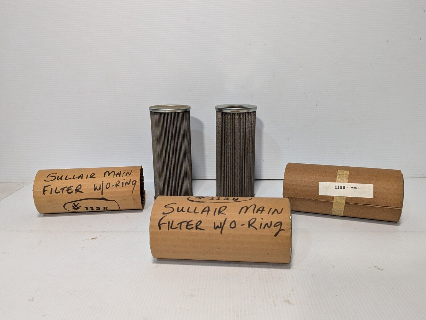 Sullair 1158 replacement oil filter without ring, Lenz 5064-100 - Free Shipping