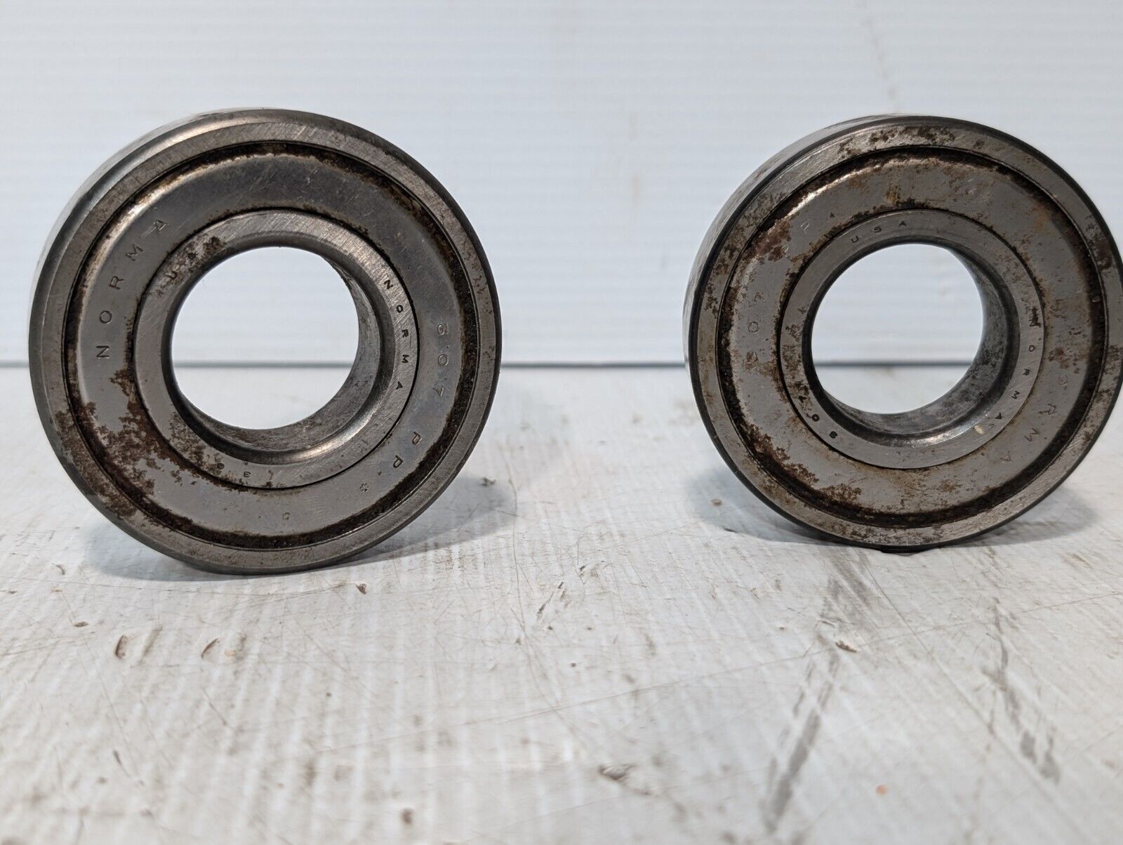 Lot of 2 Norma 307 PP Single Row Ball Bearings - Free Shipping+Returns