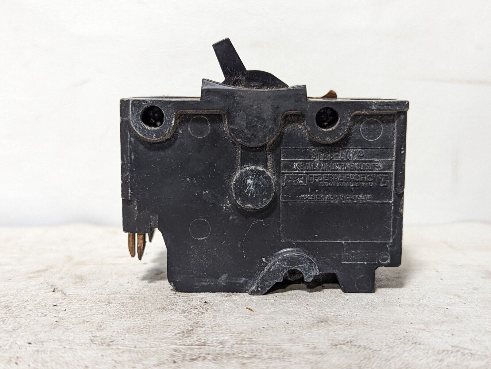 Federal Pacific NA230 circuit breaker, 30A, 120/240VAC, 2 poles