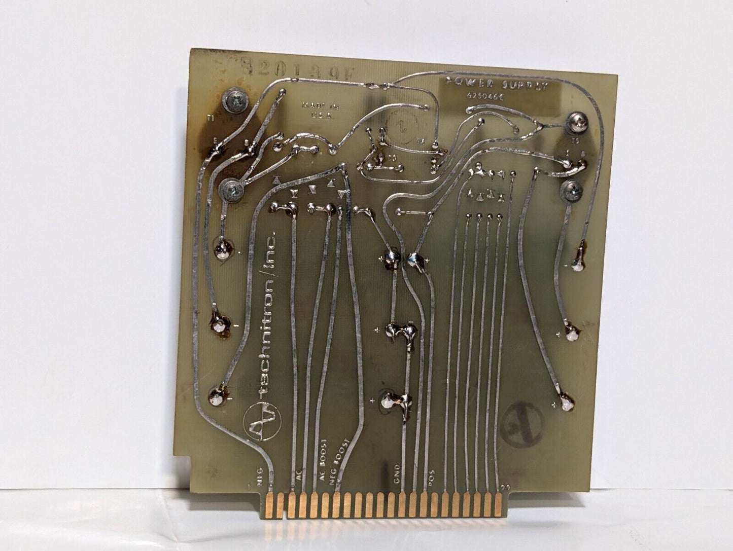 Technitron 625046C PC Board Power Supply Card