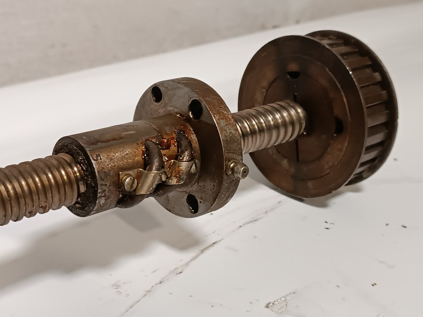 12.5" Ball Screw Assembly with Taper-Lock 1210 1/2" Bushing