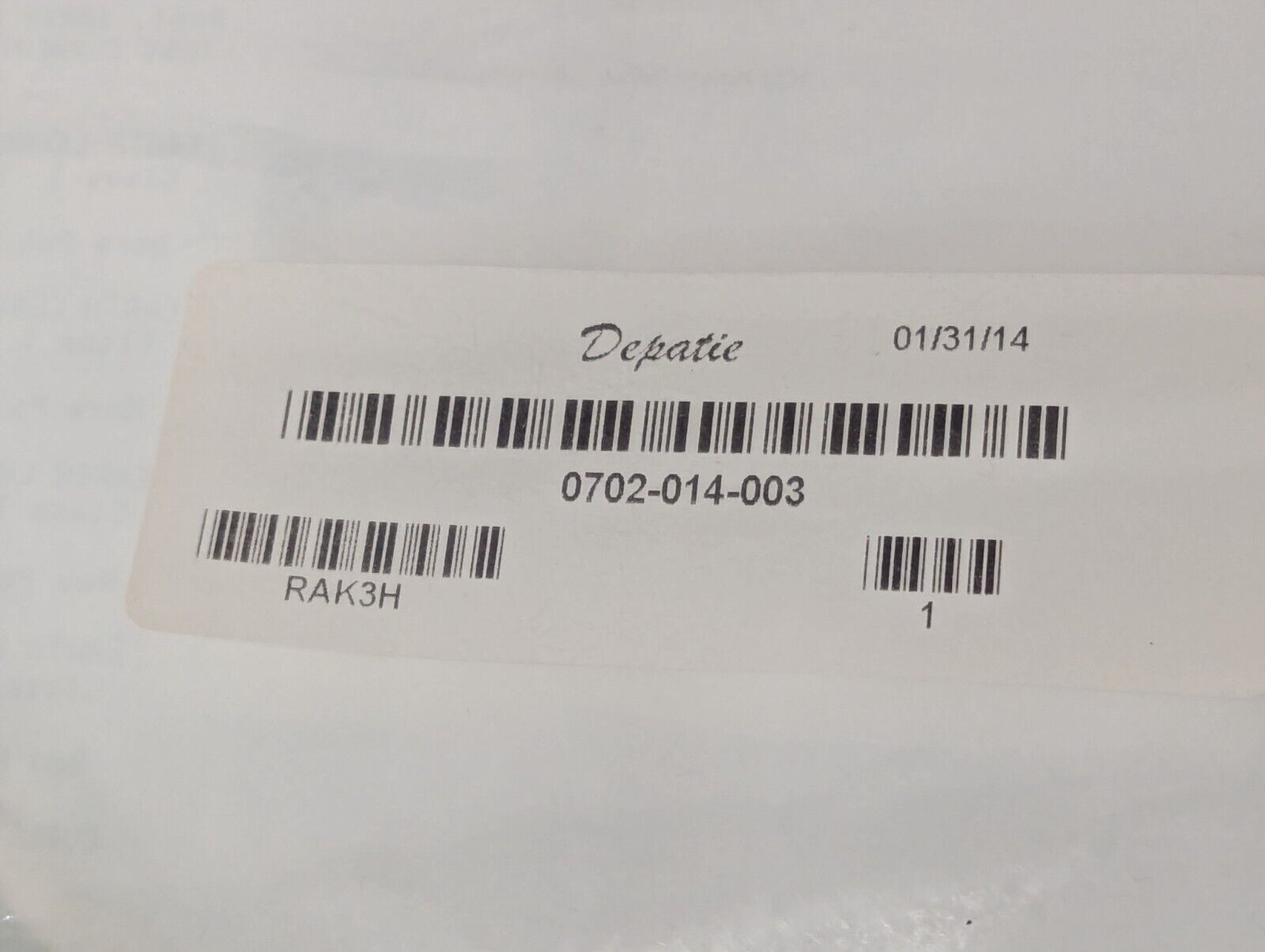 Depatie - 0702-014-003 hose for use with Stryker Neptune 2 System - Free Ship