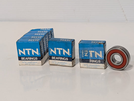 (7) NTN 6201LLU Groove Ball Bearing, 6201 2RS IBU KOYO, 6201 2RS1 SKF 12x32x10mm
