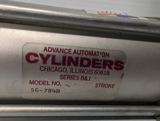 Advanced Automation Cylinder 300 56-784B stroke 3 B&J 